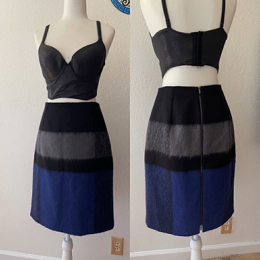 PAULE KA linen/wool skirt sz 42
